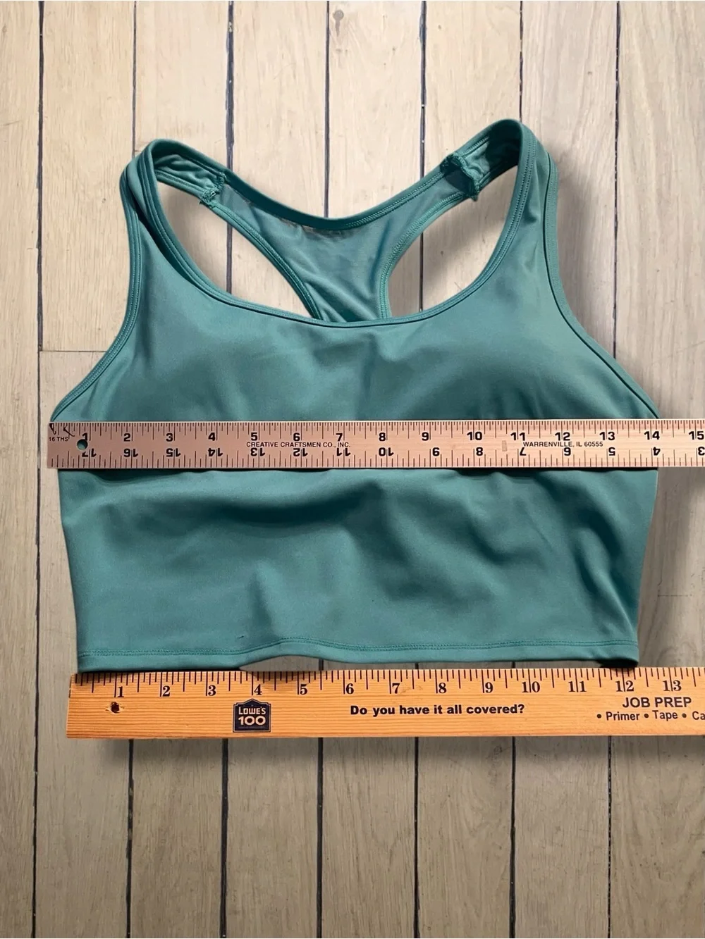 NWT Marika x Cycle House Technolite Turquoise Sports Bra Size Medium